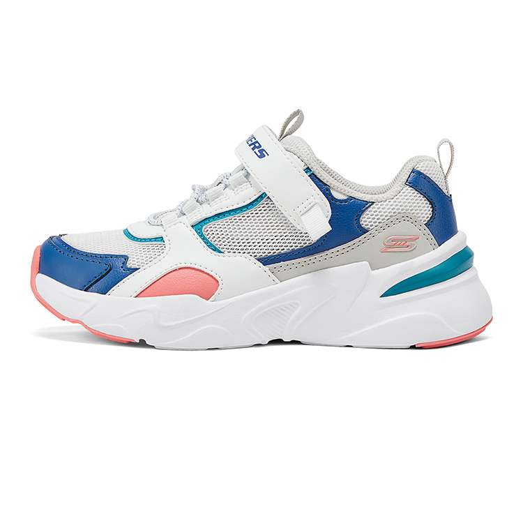 Детские кроссовки Skechers kids (белые с мультиколором)