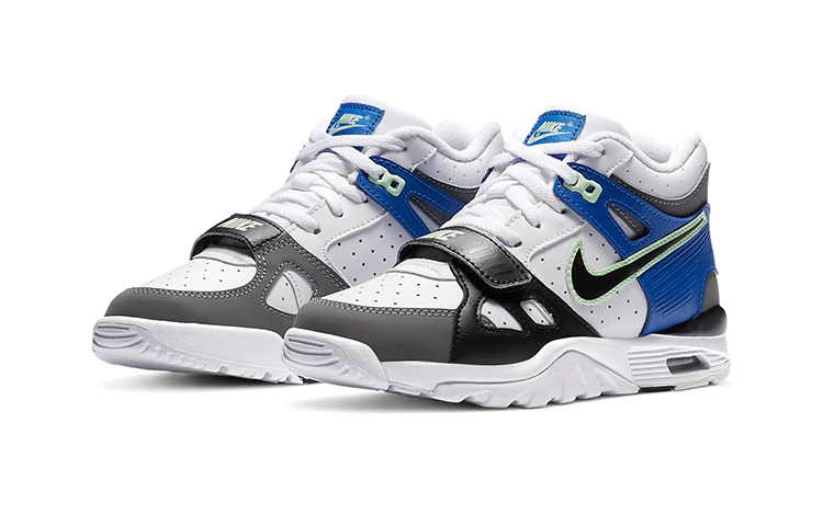 Кроссовки Nike Air Trainer 3 BP (черно-бело-синие) — фото 5