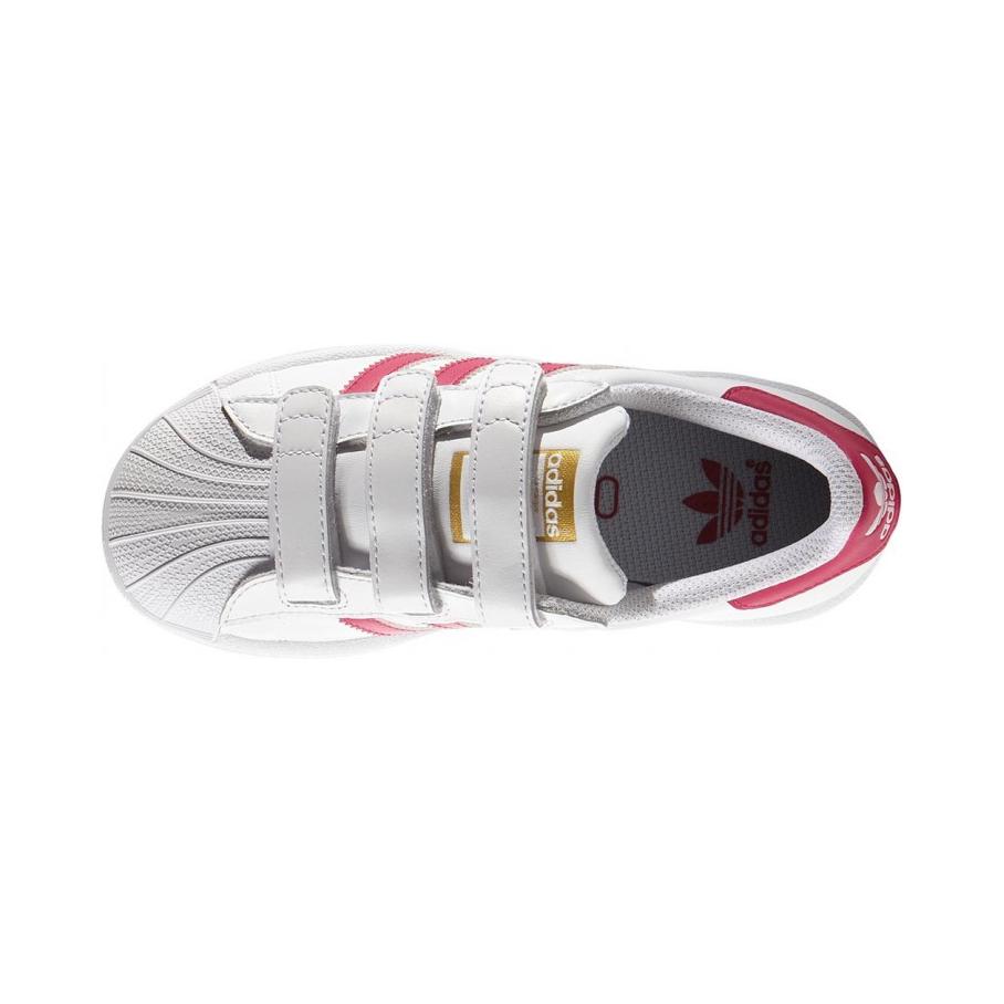 Детские кеды adidas originals SUPERSTAR Foundation (белые) — фото 5