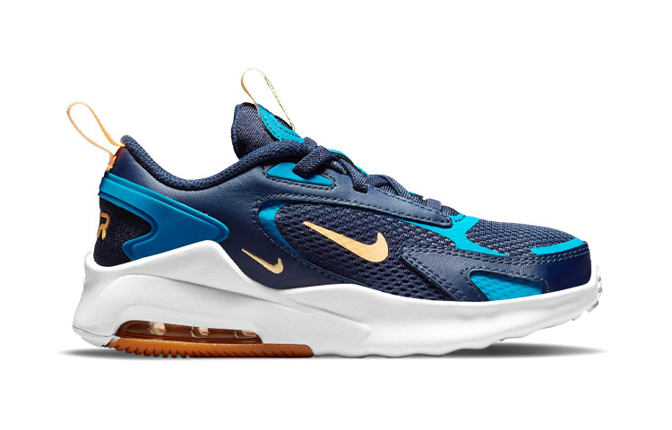 Детские кроссовки Nike Air Max Bolt (сине-бежевые) — фото 4