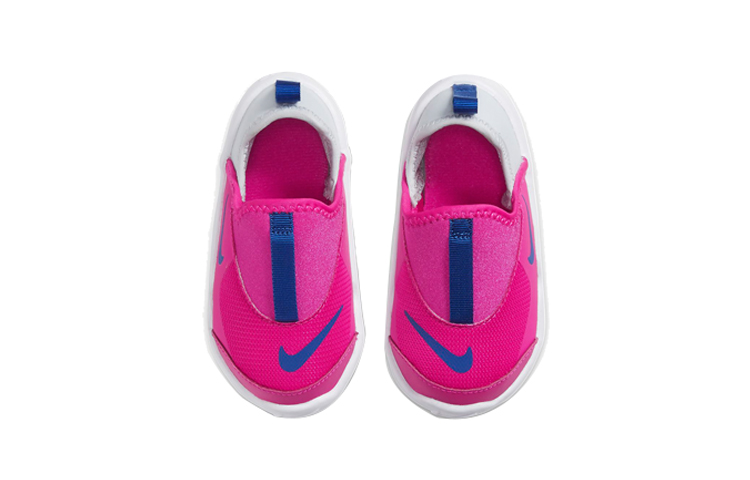 Кроссовки Nike Lil' Swoosh (серо-розовые) — фото 5