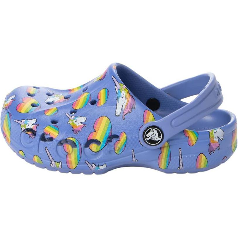 Кроксы Crocs Baya Printed Clog K (синий)
