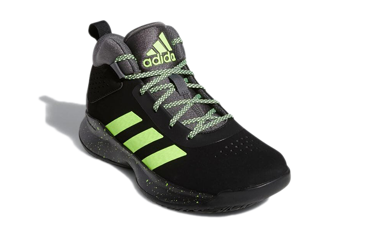 Детские кроссовки adidas Cross Em Up 5 (черно-желтый) — Чёрный / жёлтый — фото 4