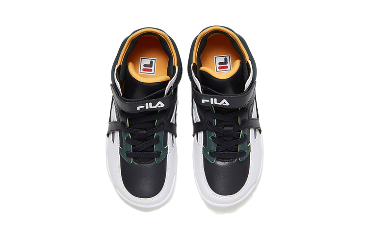 Баскетбольные кроссовки FILA KIDS classic PU (черно-белые) — фото 4