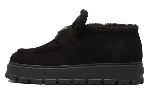 PRADA Loafers 4.5cm Women's Black