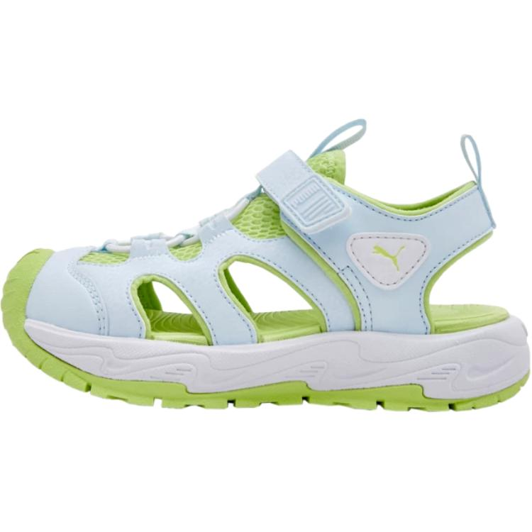 Детские сандалии PUMA Fun Racer Terra (сине-зеленые)