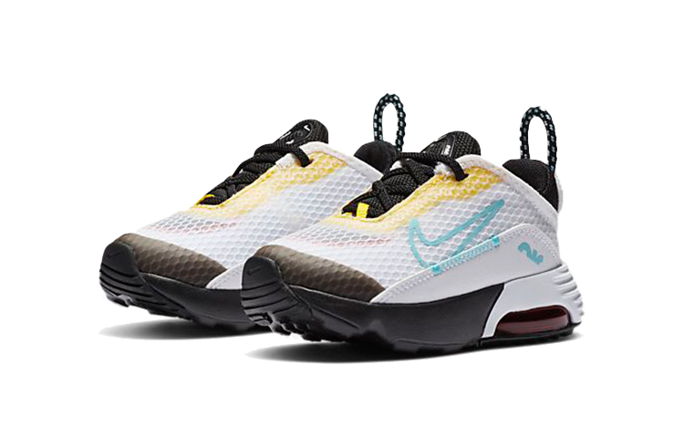 Детские кроссовки Nike Air Max 2090 (бело-желтые) — фото 5