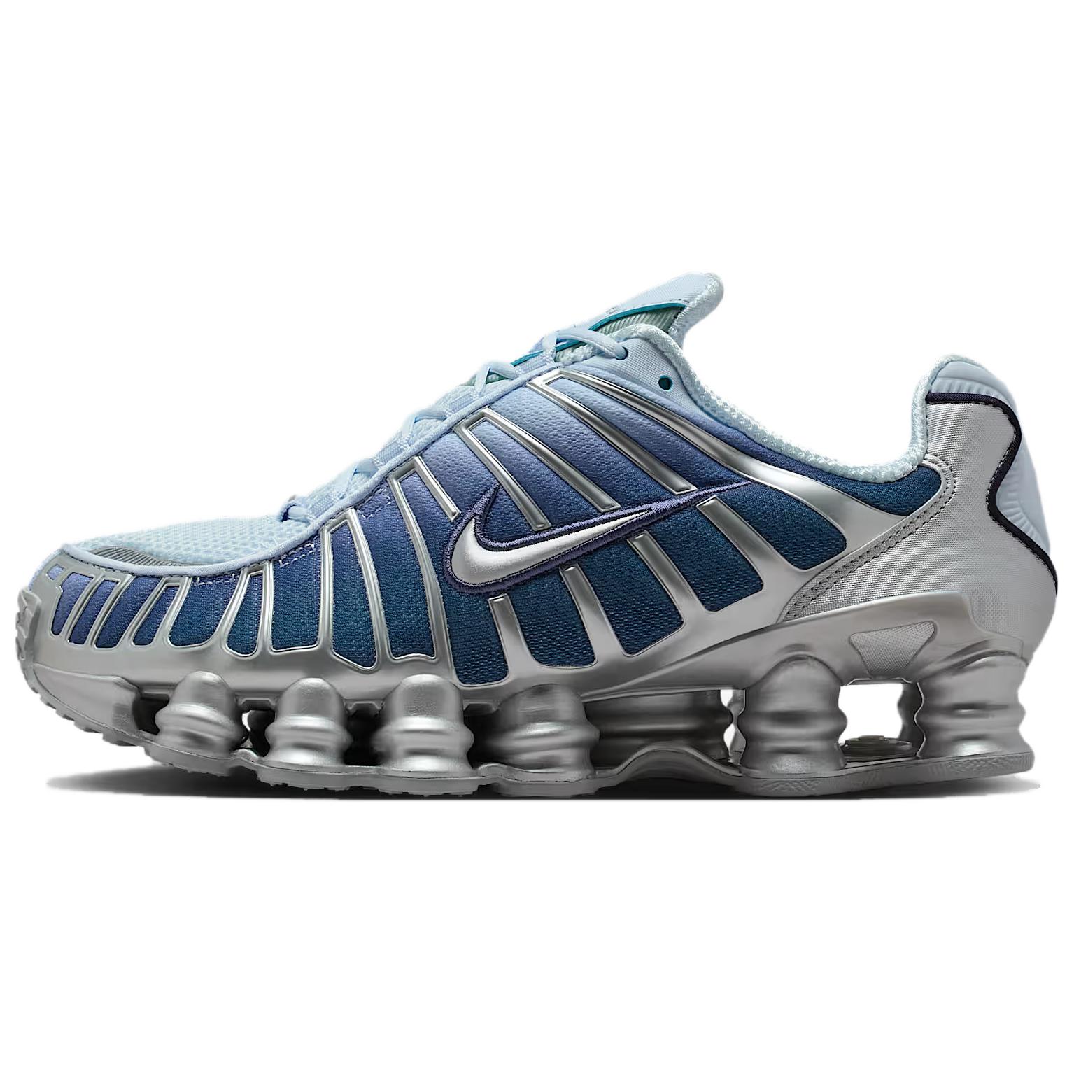 Кроссовки Nike Shox TL (светло-голубые)