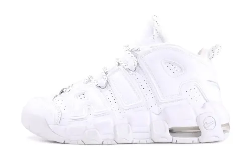 Nike Air More Uptempo Triple White 2017 GS