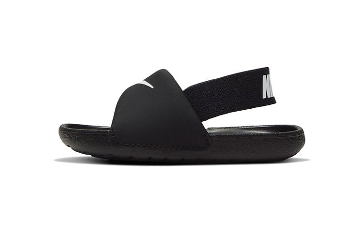 Детские шлепанцы Nike NikeKawa Slide (черные)