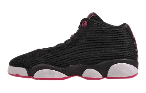 Jordan Horizon Low Black Vivid Pink GS