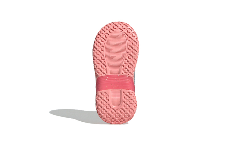 Кроссовки adidas 4Uture Rnr El I (серо-розовый) — фото 6