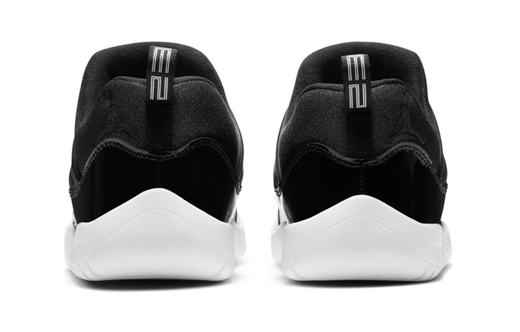 Кроссовки Jordan Air Jordan 11 Retro Little Flex BP (черный / белый) — Чёрный / белый — фото 4