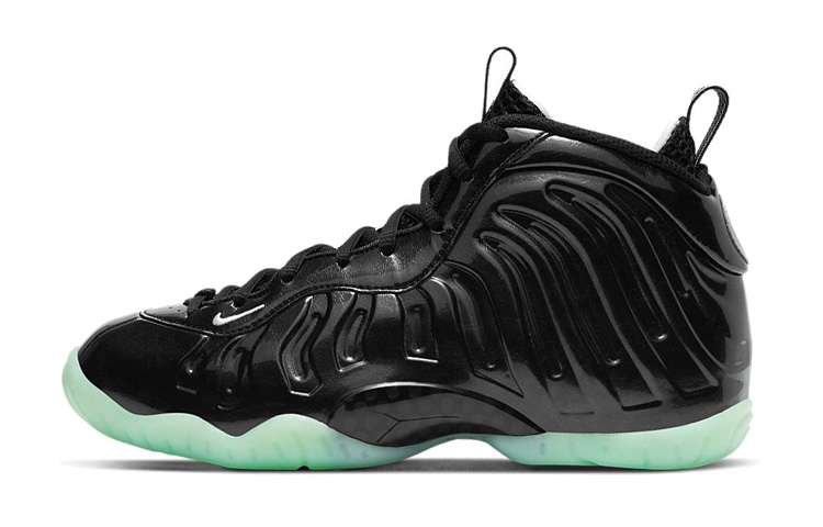 Кроссовки Nike NikeLittle Posite One All-Star (черно-зеленые)