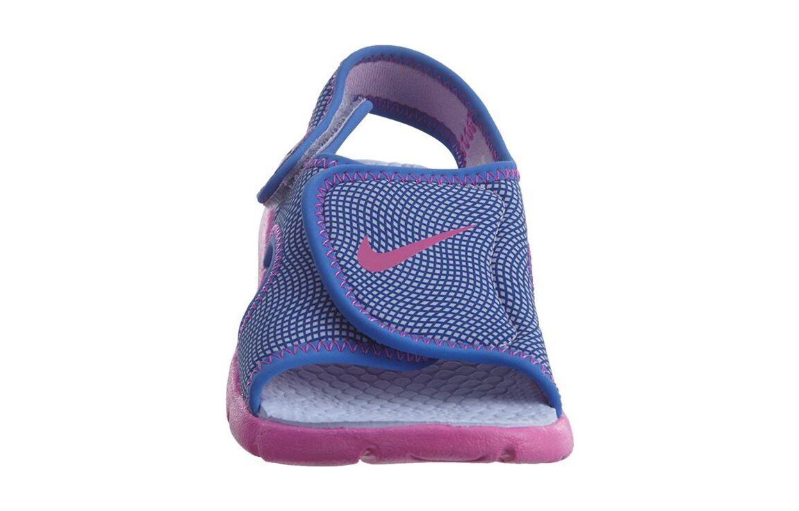 Детские сандалии Nike Sunray Adjust 4 (фиолетовые) — Фиолетовый — фото 4