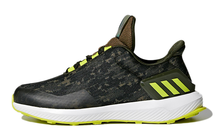 Кроссовки adidas Rapidarun Uncaged Wide K (оливковые)