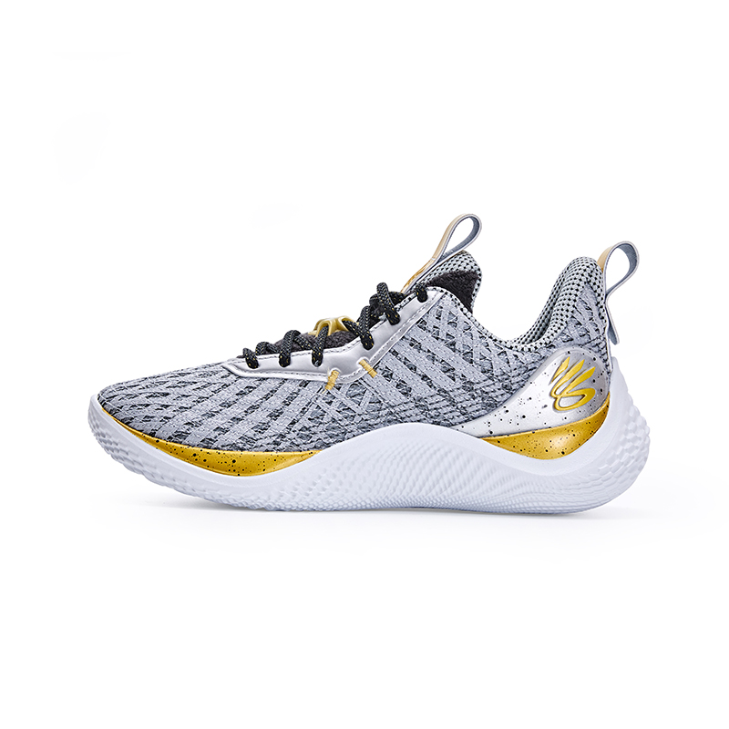 Детские кроссовки Under Armour Under Armour CURRY 10 YOUNG WOLF (серые)
