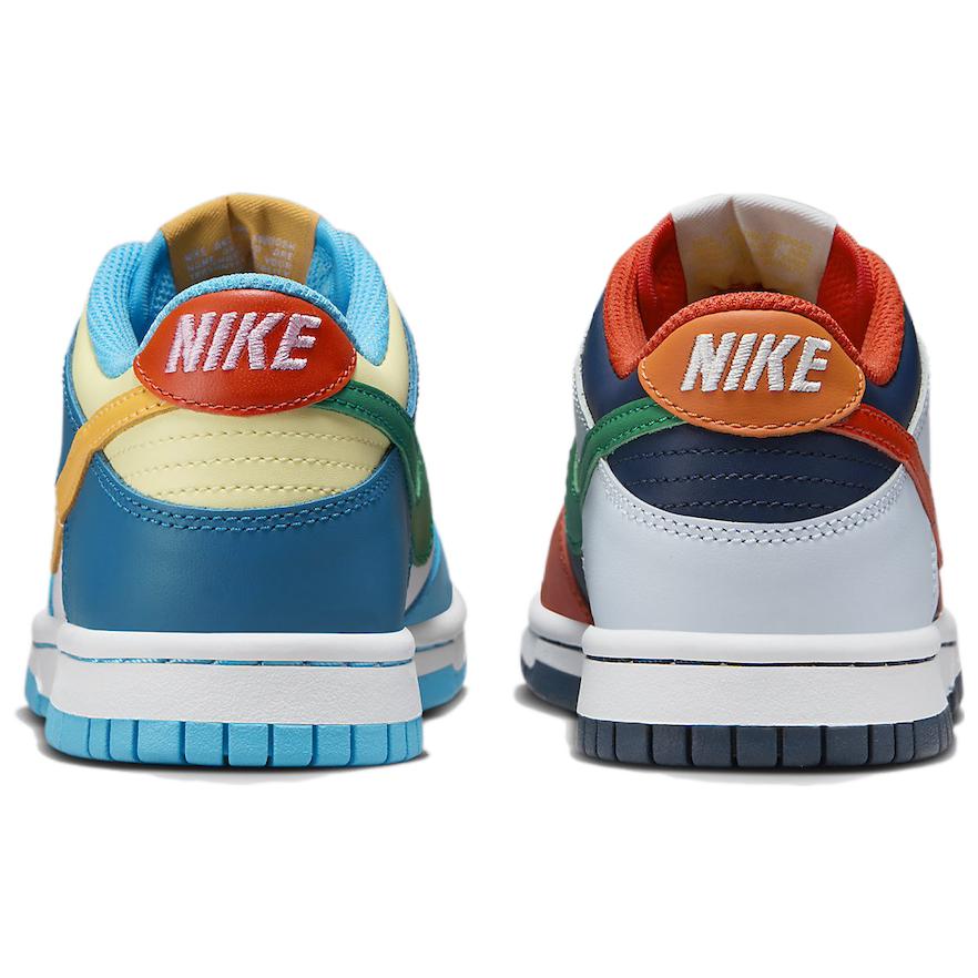 Мужские кеды Nike NikeDunk (синийбелыйкрасный) — фото 5