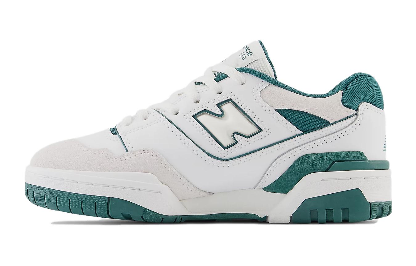 Детские кроссовки New Balance 550 (бело-бирюзовые)