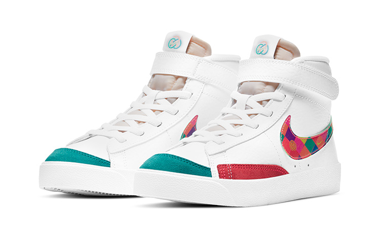 Детские кеды Nike Blazer 77 "CNY (белые) — фото 5