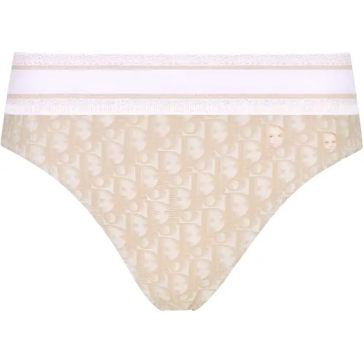 DIOR SS22 Bikini Women's Brown Yellow