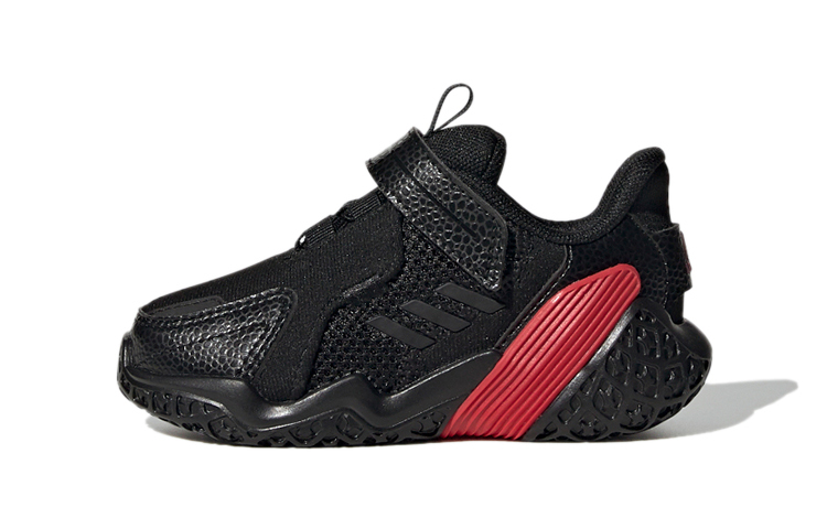 Детские кроссовки adidas 4Uture (черно-красные)