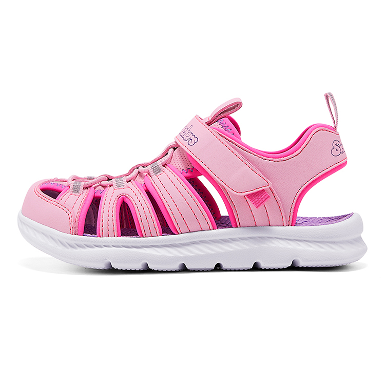Сандалии Skechers kids (розово-лавандовые)