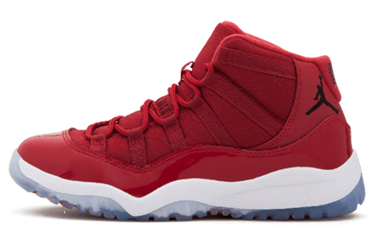 Детские кроссовки Jordan Air Jordan 11 Retro Win Like 96 BP (красные)