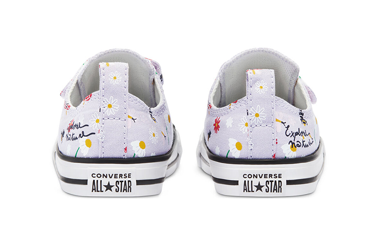 Кеды Converse Chuck Taylor All Star Low Top (бело-цветные) — фото 5