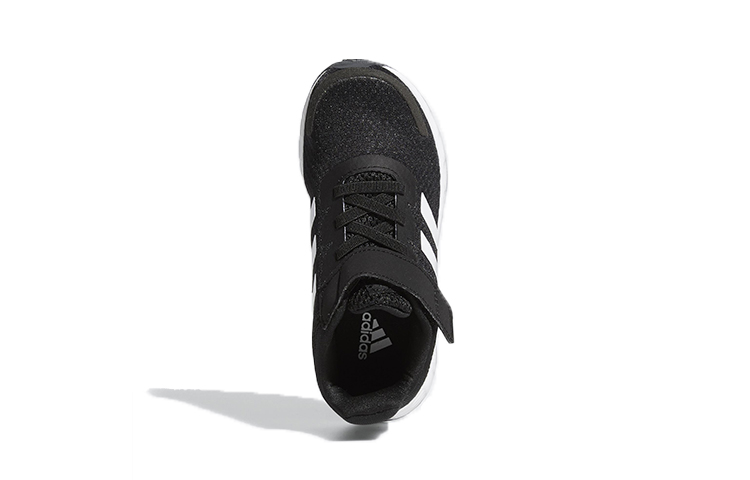 Детские кроссовки adidas Duramo Sl (черно-белые) — Чёрный / белый — фото 6