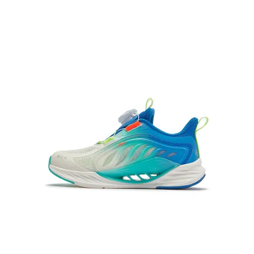 Xtep Hydrogen Wind 8.0 Sports Comfort Body Test Low-top Running Shoes Sail White Prussian Blue Youth