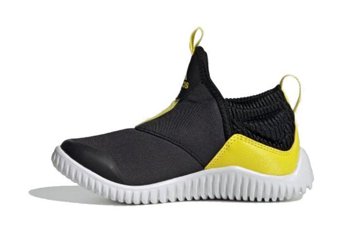 Детские кроссовки adidas Rapidazen C (черно-желтые)