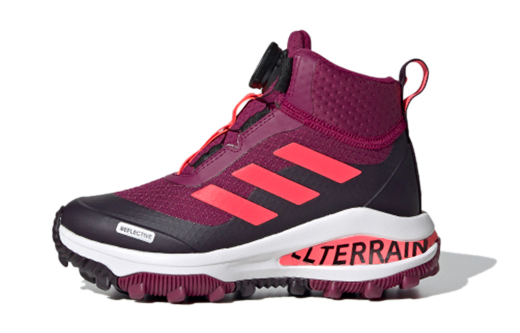 Сапоги adidas Fortarun Boa Atr Btw K (пурпурные)