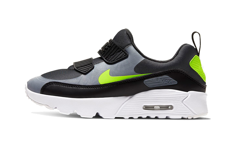 Кроссовки Nike Air Max Tiny 90 (серо-желтые)