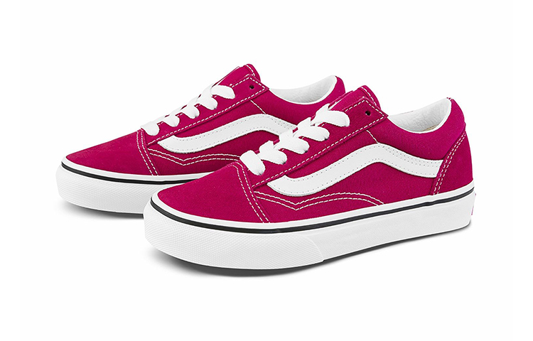 Кеды Vans Old Skool (малиновый) — фото 2