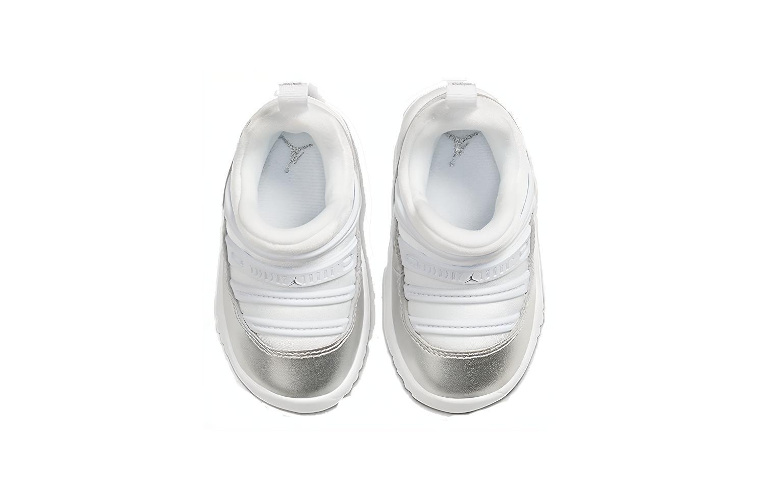 Кроссовки Jordan JordanAir Jordan 11 Retro Little Flex (бело-серые) — фото 5