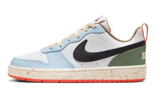 Nike Court Borough Low 2 White Alabaster Speckled GS