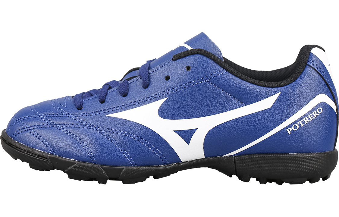 Детские бутсы Mizuno Potrero Wide Jr.as (сине-белые)