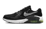 Nike Air Max Excee Cushioning Abrasion Resistant Low top Running Shoes Black Green Unisex