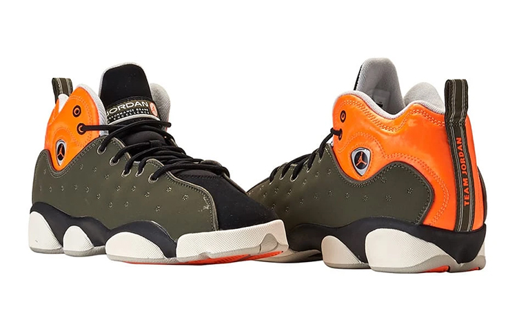 Кеды Jordan Jumpman Team II (зеленые) — фото 3