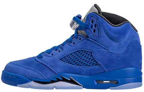 Jordan 5 Retro Blue Suede GS