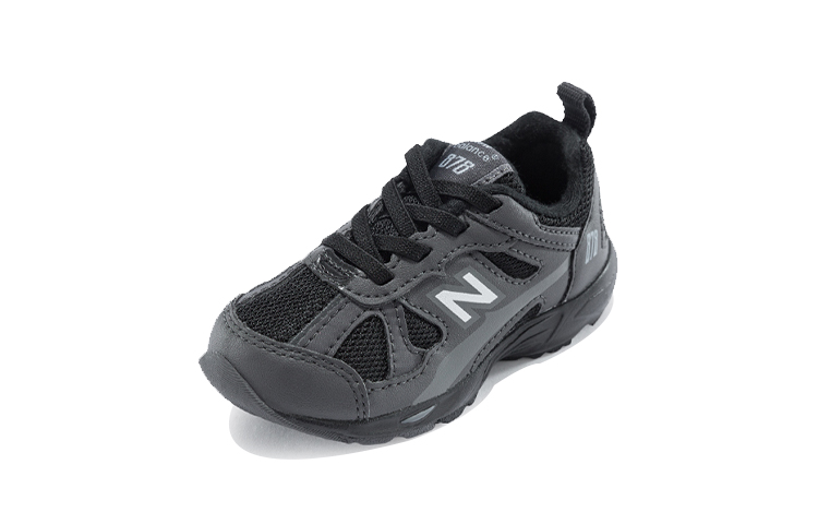 Детские кроссовки New Balance 878 (черно-серые) — фото 4