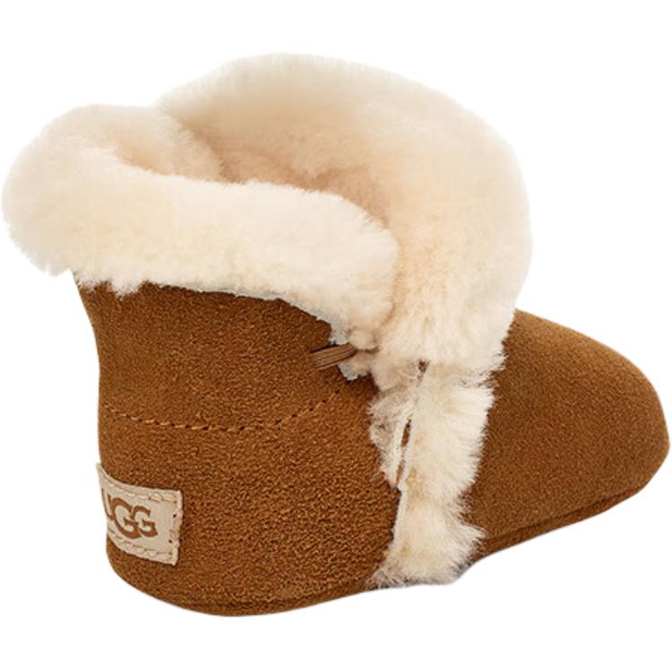 Детские ботинки UGG Pre Walker (каштановые) — фото 4