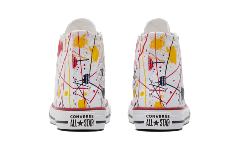 Кеды Converse Chuck Taylor All Star (бело-многоцветные) — фото 4