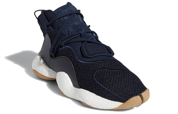 Кроссовки adidas originals Crazy BYW J (сине-белые) — Синий / белый — фото 4
