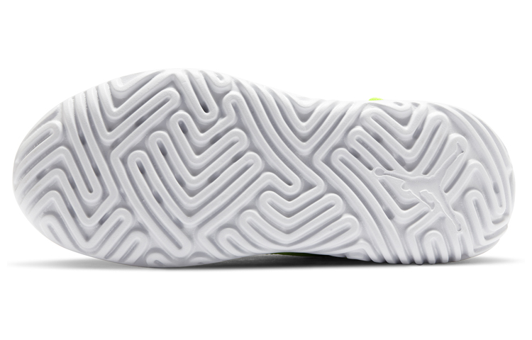Кроссовки Jordan Proto 23 GS (желто-бело-черные) — Жёлтый / белый / чёрный — фото 5