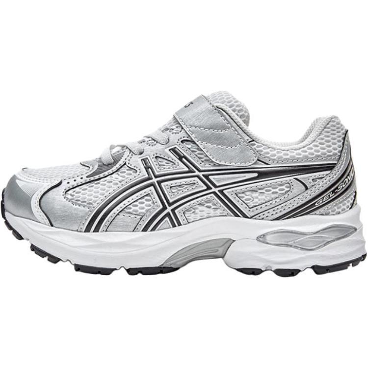 Кроссовки ASICS RUNNING KIDS SONIC (серебристо-бело-черные)