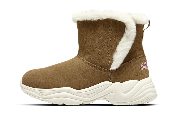 Skechers Skechers, keep warm comfortable children's boots, mid-length, for teenagers