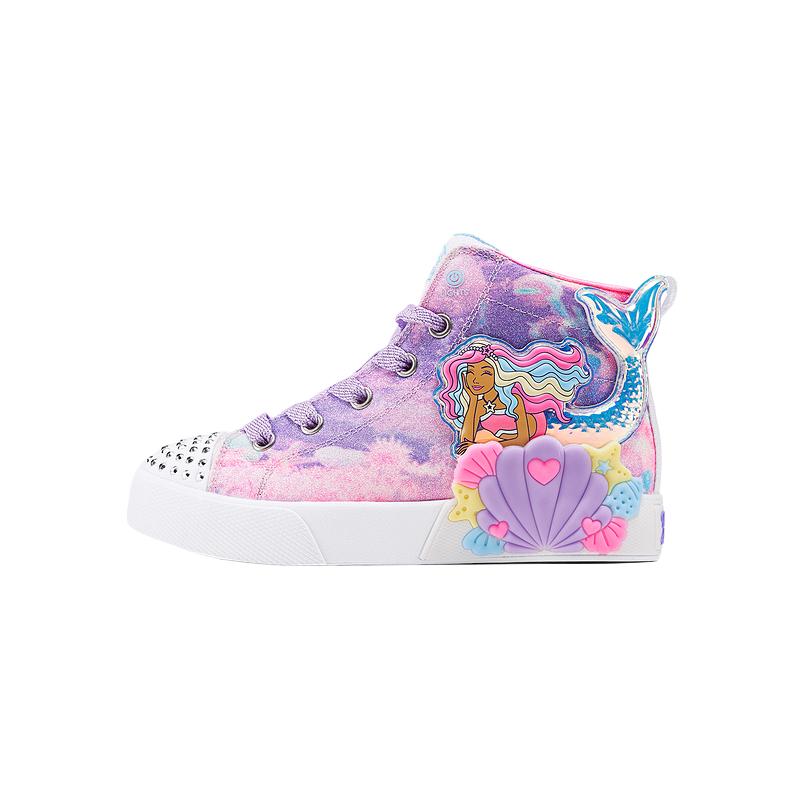 Детские кеды Skechers kids (фиолетовые)
