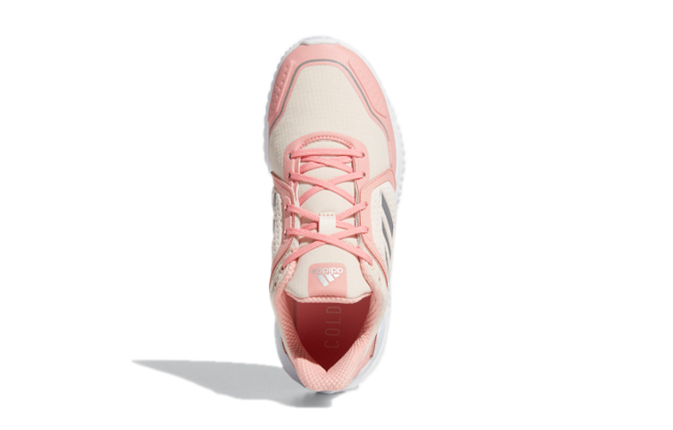Детские кроссовки adidas Climawarm Bounce J (розово-белые с серебристым) — Розовый / белый / серебристый — фото 7